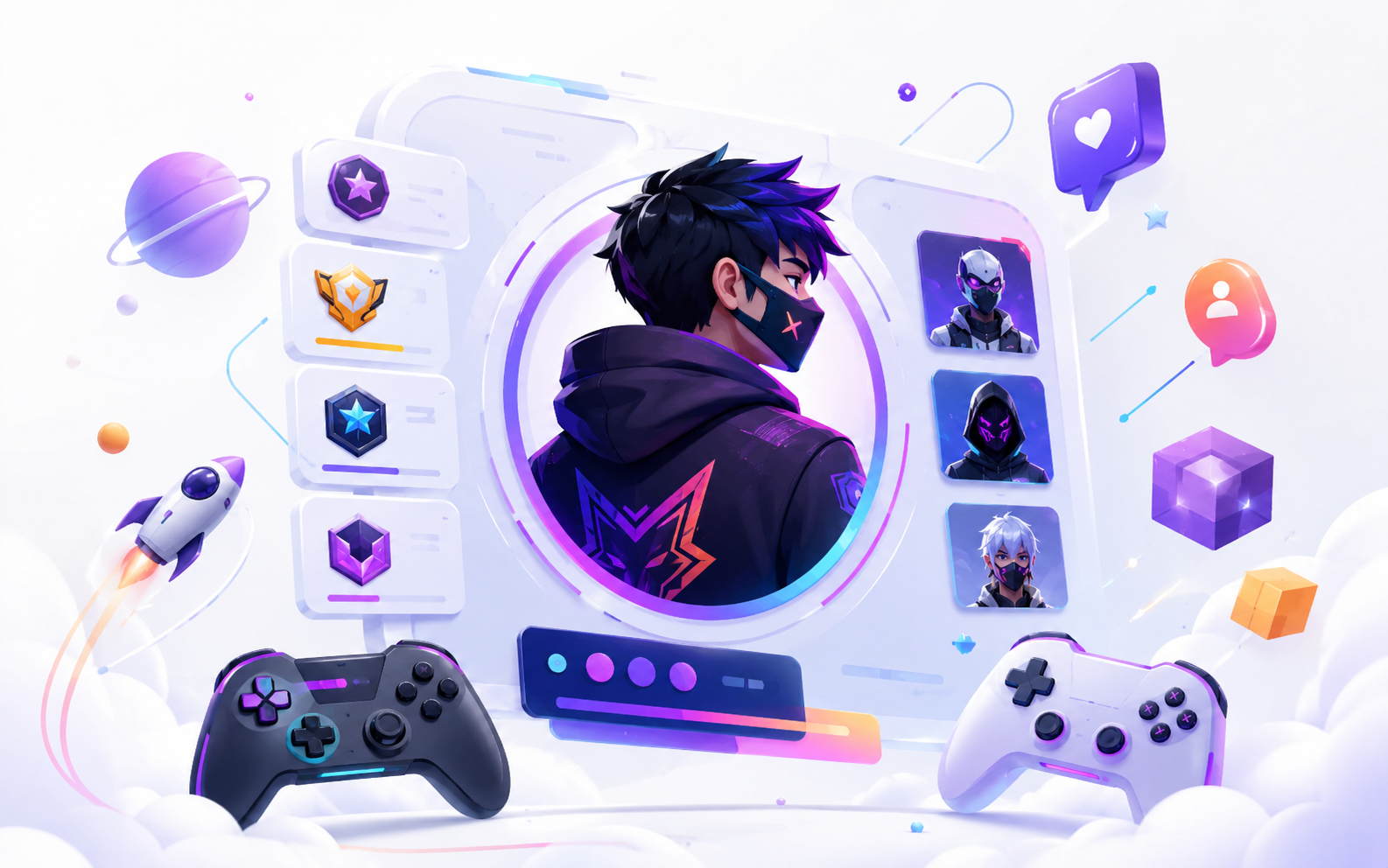 Capa: Nomes criativos para jogos e perfis